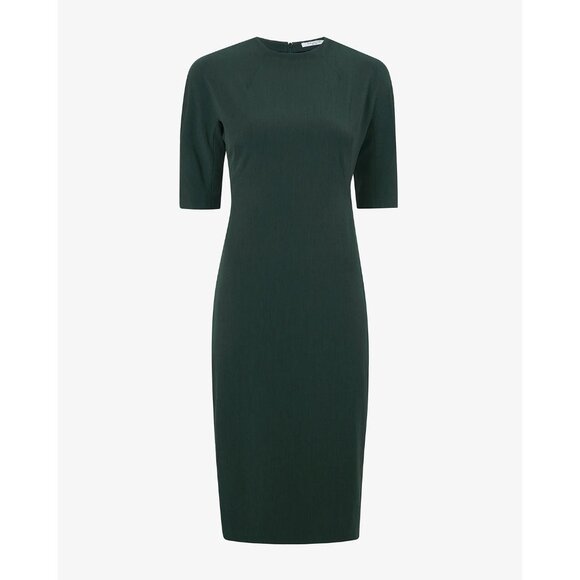 MM Lafleur The Farnoosh Dress Dark Emerald 8 Green - Picture 1 of 9